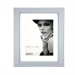 Dorr Bloc Silver 16x12 inches Wood Photo Frame with 12x8 inch insert