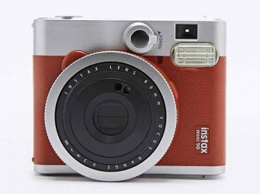 Fujifilm Instax Mini 90 Instant Camera - Brown inc 10 Shots