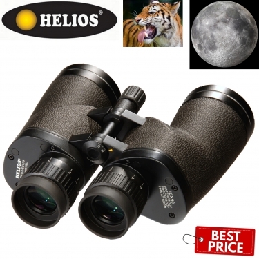Helios Lightquest-HR 10x50 WP Porro Prism Observation Binoculars