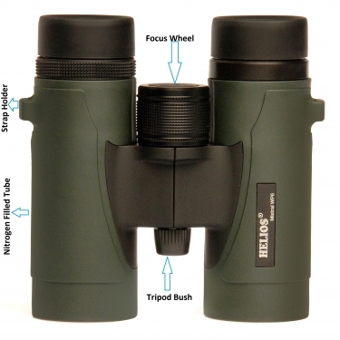 Helios Mistral WP6 10x42 ED Waterproof Roof Prism Binoculars Helios Mistral WP6 10x42 ED Waterproof Roof Prism Binoculars