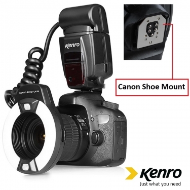 Kenro Macro Ring Flash - Canon Fit