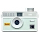 Kodak i60 35mm Camera White/Bud Green Kodak i60 35mm Camera White/Bud Green