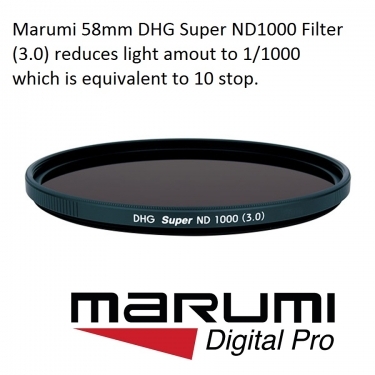 Marumi 58mm DHG Super ND1000 Filter