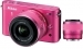 Nikon 1 Digital Camera J2 With 10-30mm and 30-110mm Lenses Pink