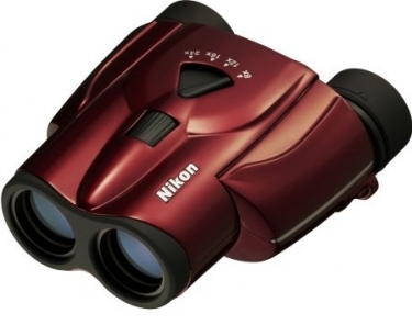 Nikon 8-24x25 Aculon T11 Porro Prism Binoculars Red
