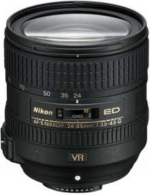Nikon AF-S Nikkor 24-85mm F3.5-4.5G ED VR Lens
