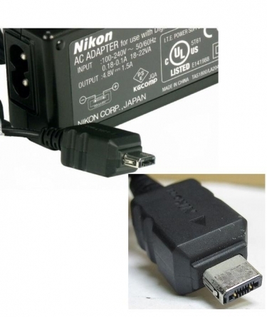 Nikon EH-63 AC Power Supply for the CoolPix S1 Digital