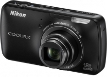 Nikon 16 Megapixel COOLPIX S800c Digital Camera Black