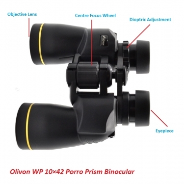 Olivon Water Proof 10x42 Porro Prism Binocular