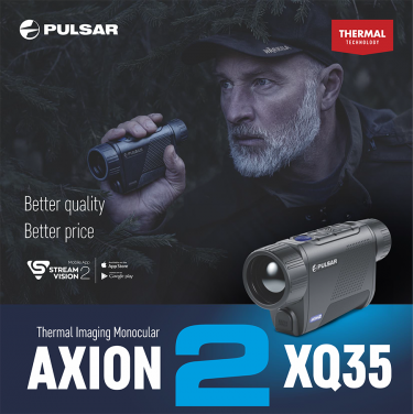Pulsar Axion 2 XQ35 Pro Thermal Imaging Monocular