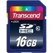 Transcend 16GB SDHC class-10 Memory Card