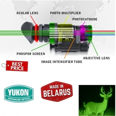 Yukon Exelon 3x50 Nightvision Monocular Yukon Exelon 3x50 Nightvision Monocular