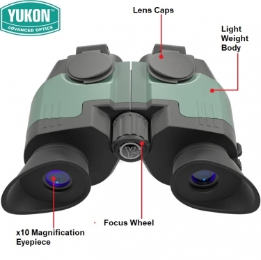 Yukon Sideview 10x21 Porro Prism Binoculars Yukon Sideview 10x21 Porro Prism Binoculars