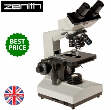 Zenith Microlab-1000B Binocular Laboratory Microscope