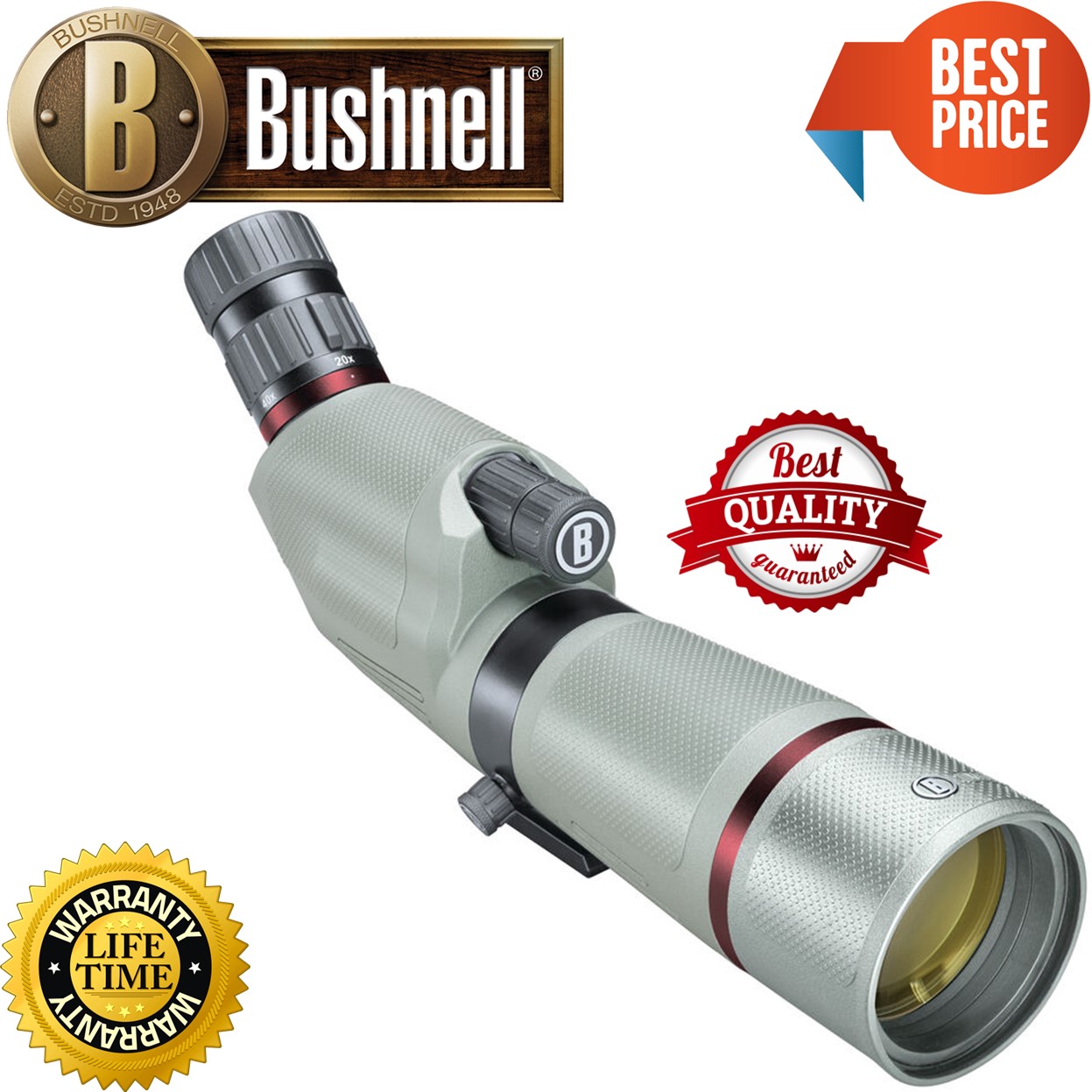Bushnell 2060x65 Nitro Spotting Scope
