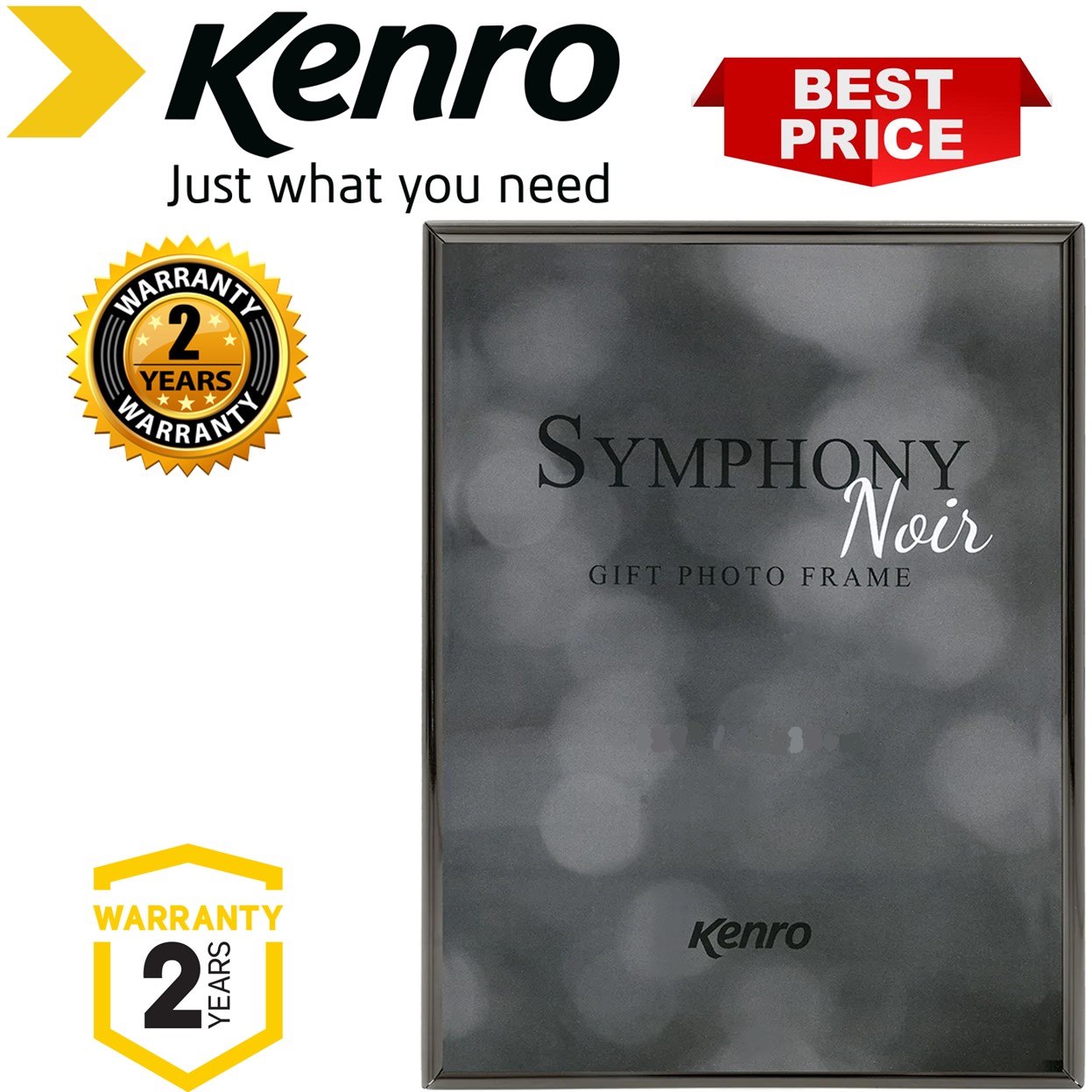 Kenro 6x4 Inches 10x15cm Symphony Noir Series Album
