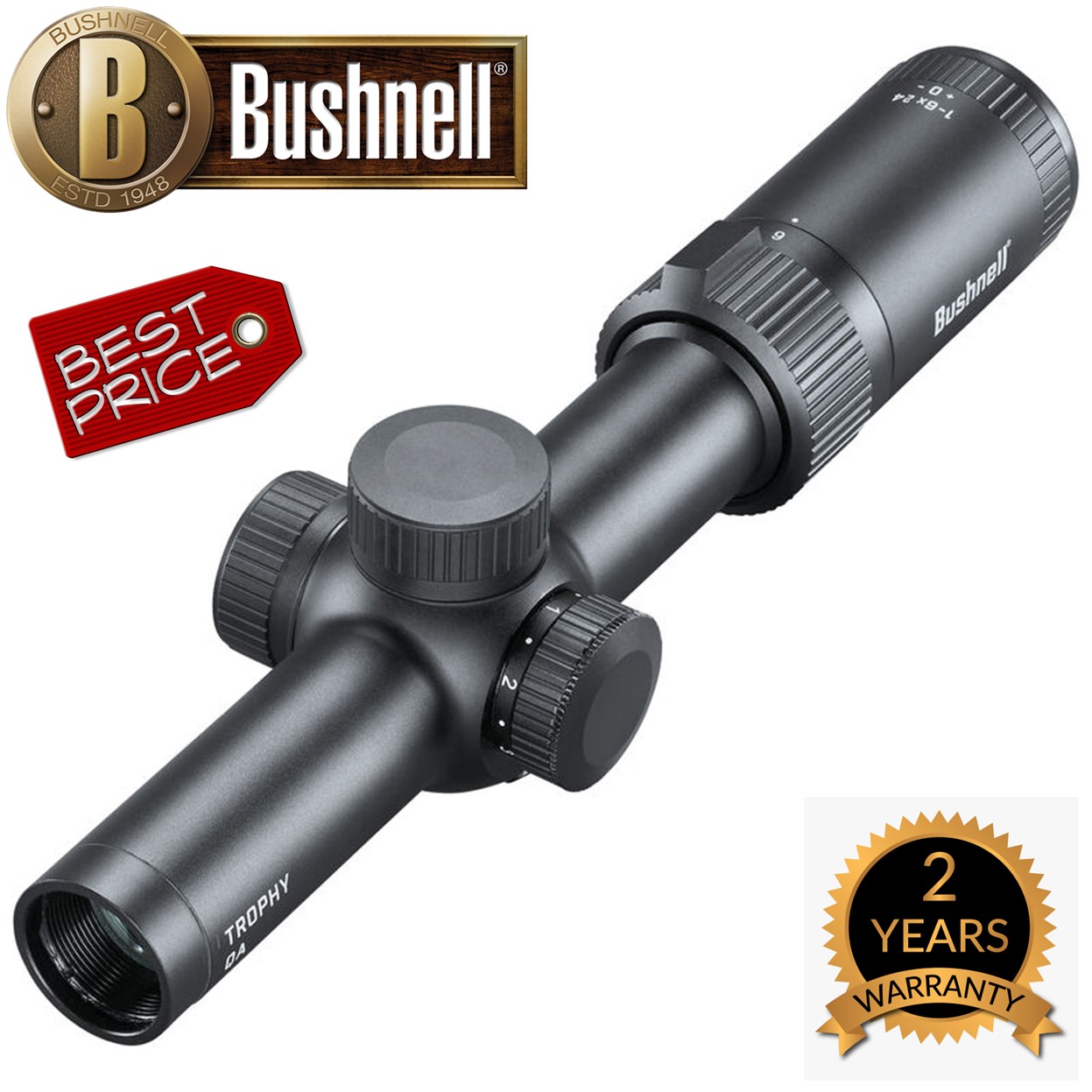 Bushnell Trophy Quick Acquisition 16x24 Riflescope
