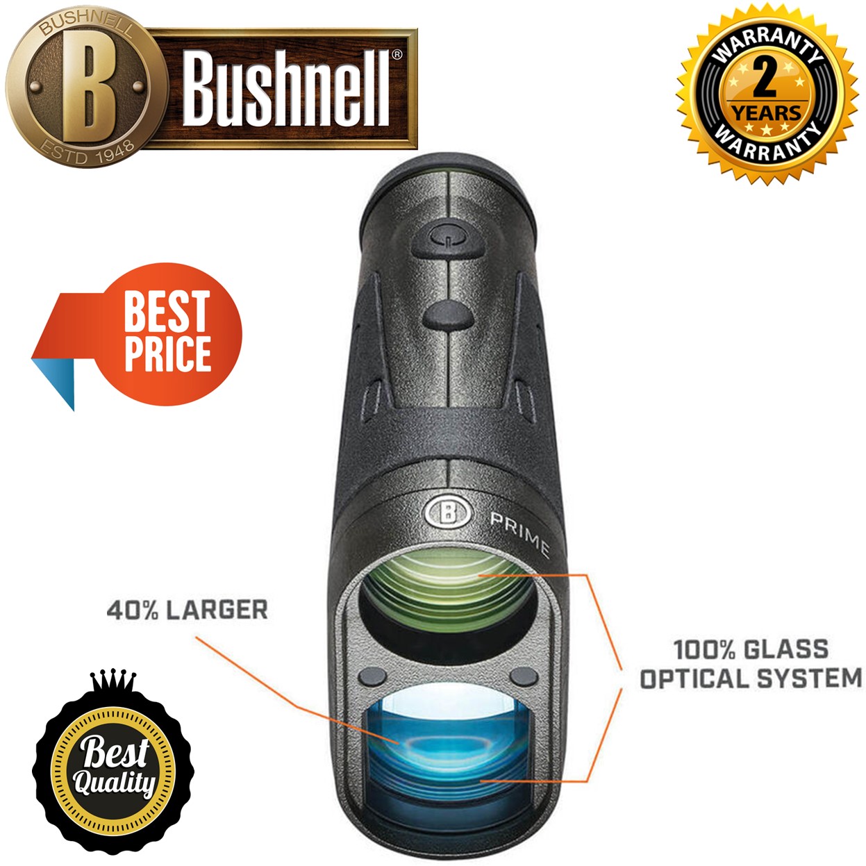 Bushnell Prime 1300 Laser Rangefinder