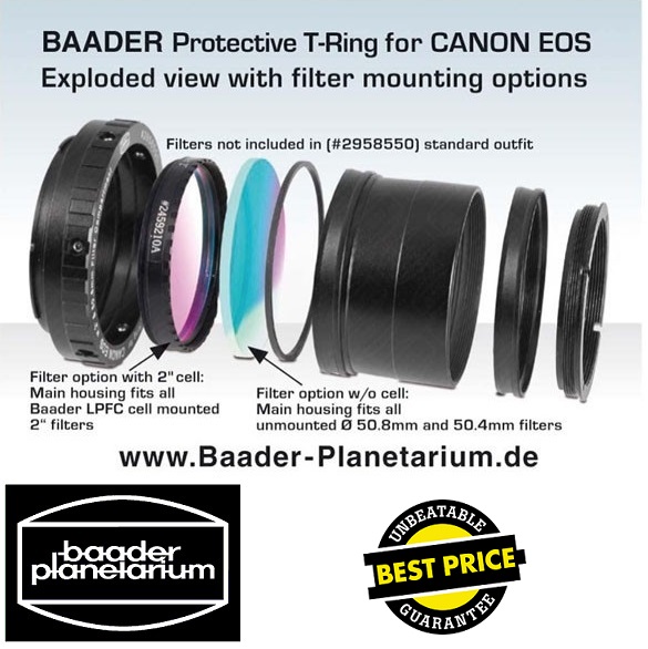 Baader Protective Canon EOS TRing With UHCS Nebula Filter