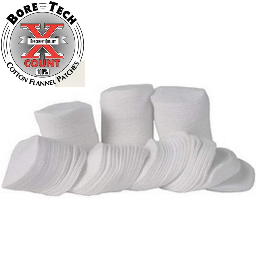 Bore Tech PATCH, 1 1/4 Inch ROUND 1000/BAG