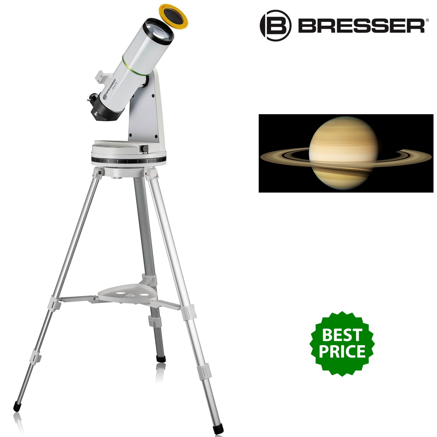Bresser PushTo AR-80-400 Refractor Telescope