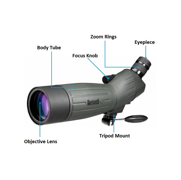 Bushnell Legend 2060X80 With 45° Eyepiece Spotting Scope