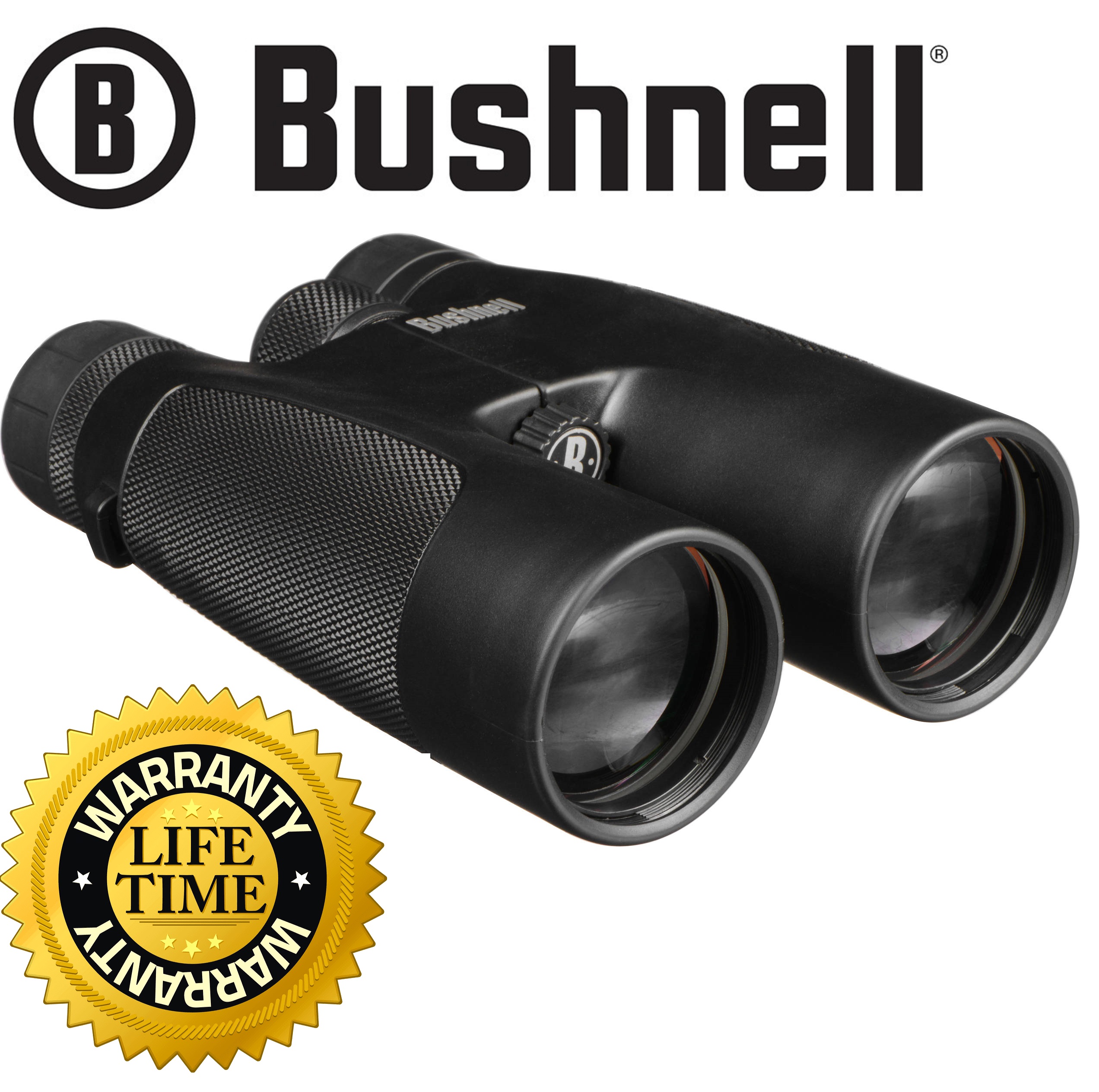 Bushnell 10x50 PowerView Binocular Black