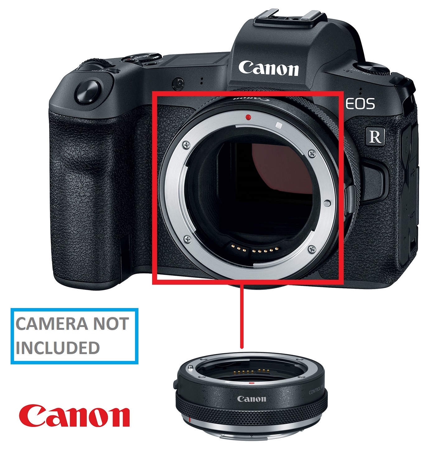 Canon Control Ring Mount Adapter EFEOS R