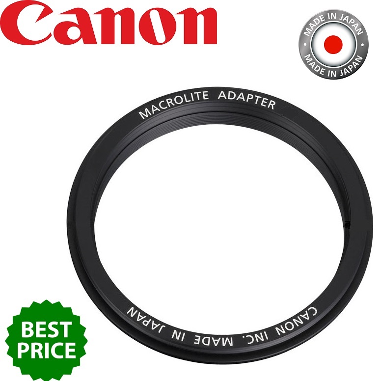 Canon ML52C MacroLite Ring Flash Adapter for 52mm Filter