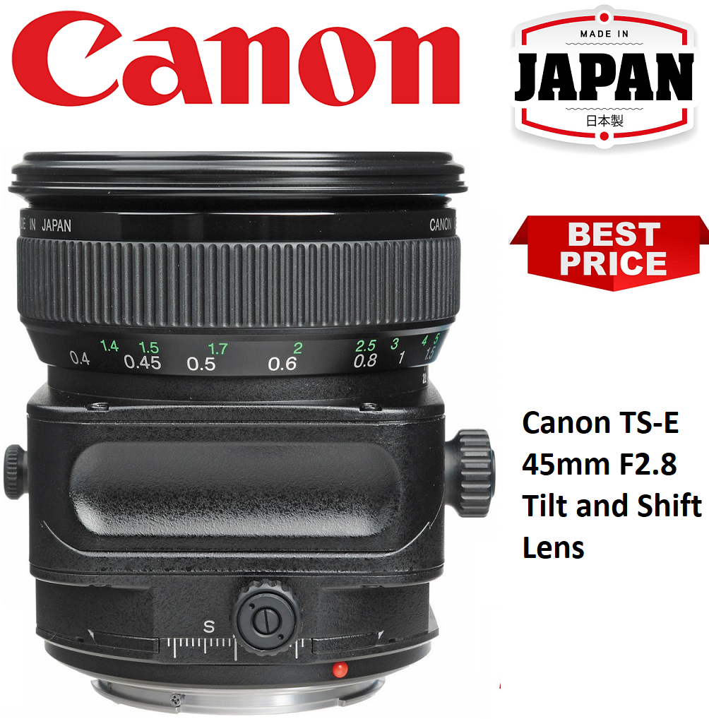 Canon TS-E 45mm F2.8 Tilt and Shift Lens
