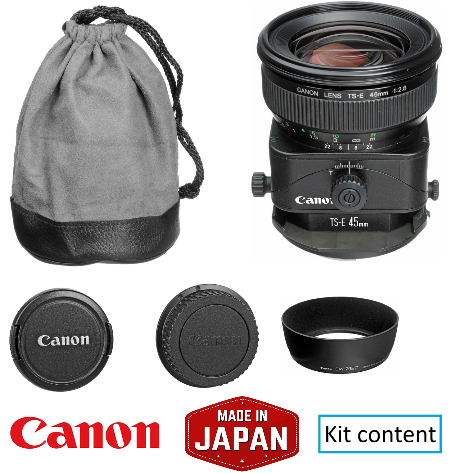 Canon TS-E 45mm F2.8 Tilt and Shift Lens
