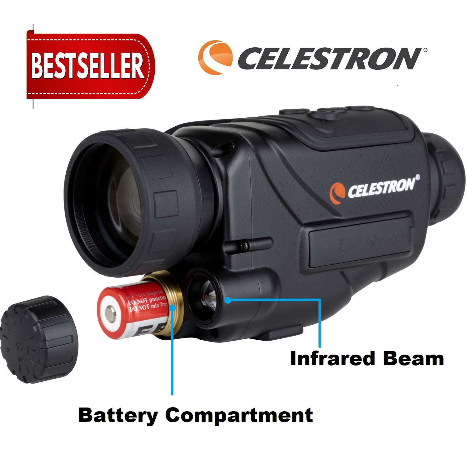 Celestron 4.5x40 NV2 Night Vision Scope