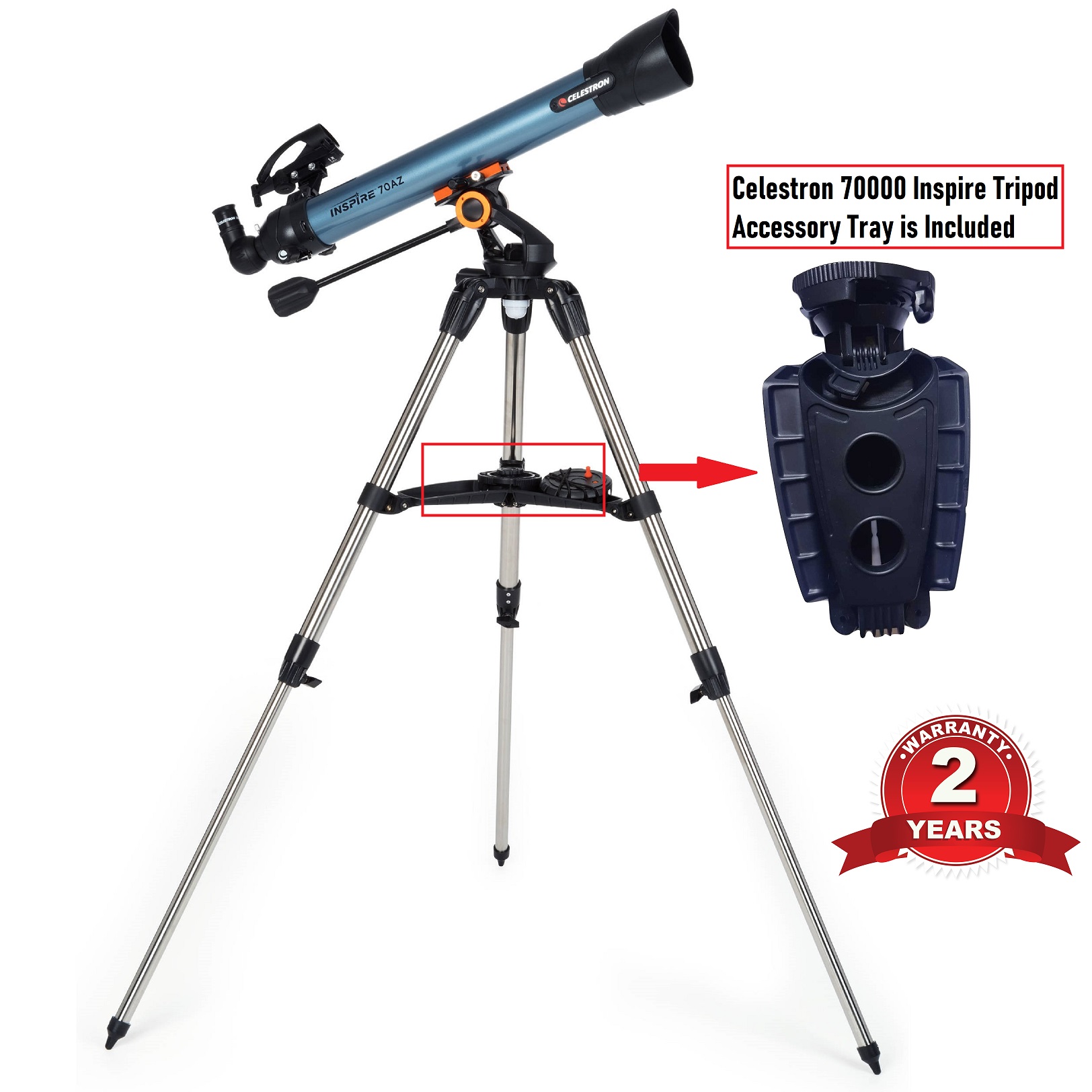 Celestron 70000 Inspire Tripod Accessory Tray