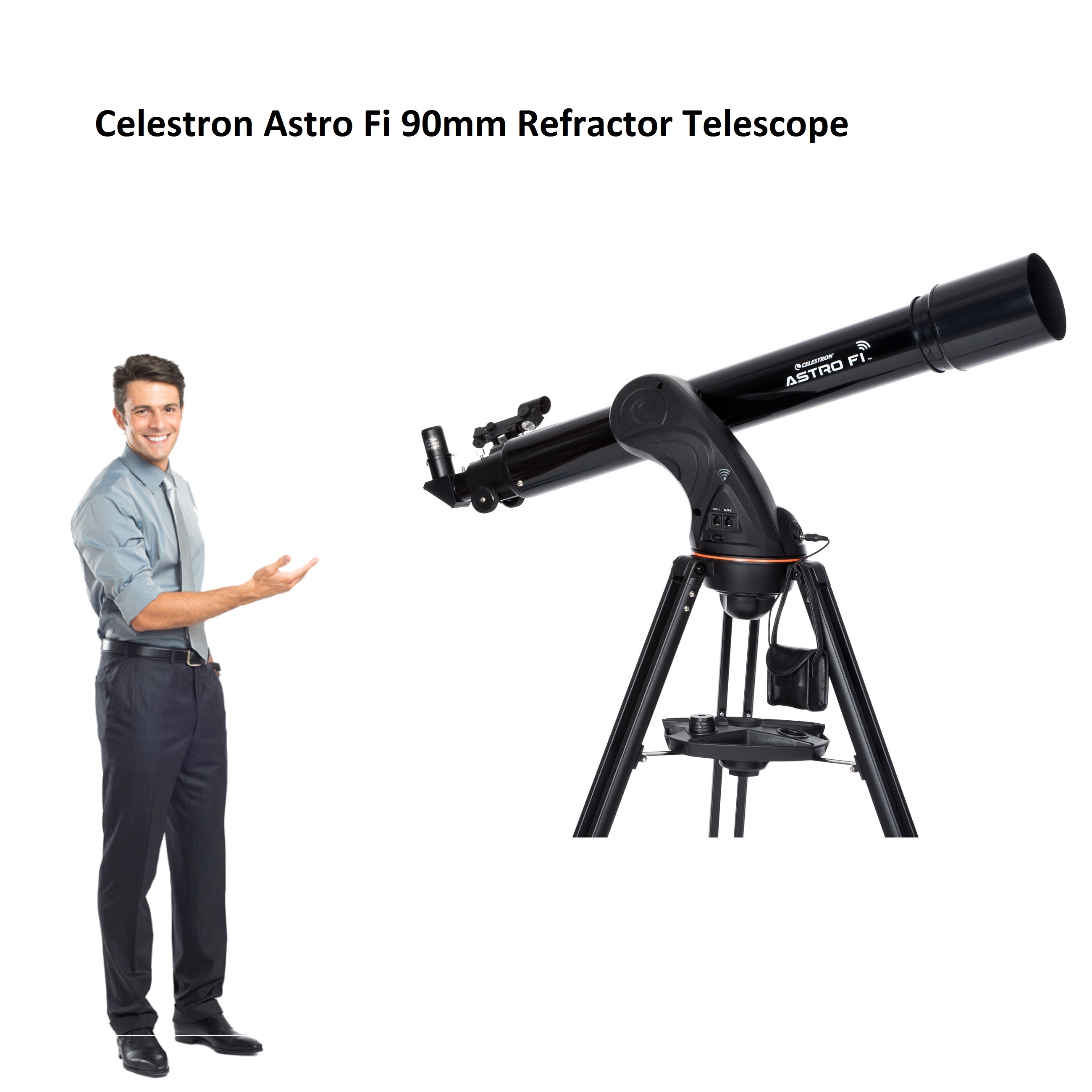 astro fi 90mm refractor telescope