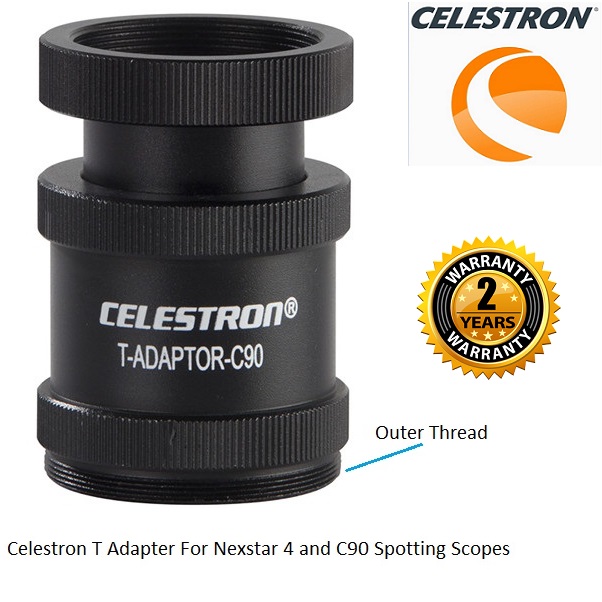 Celestron T Adapter For Nexstar 4 and C90 Spotting Scopes
