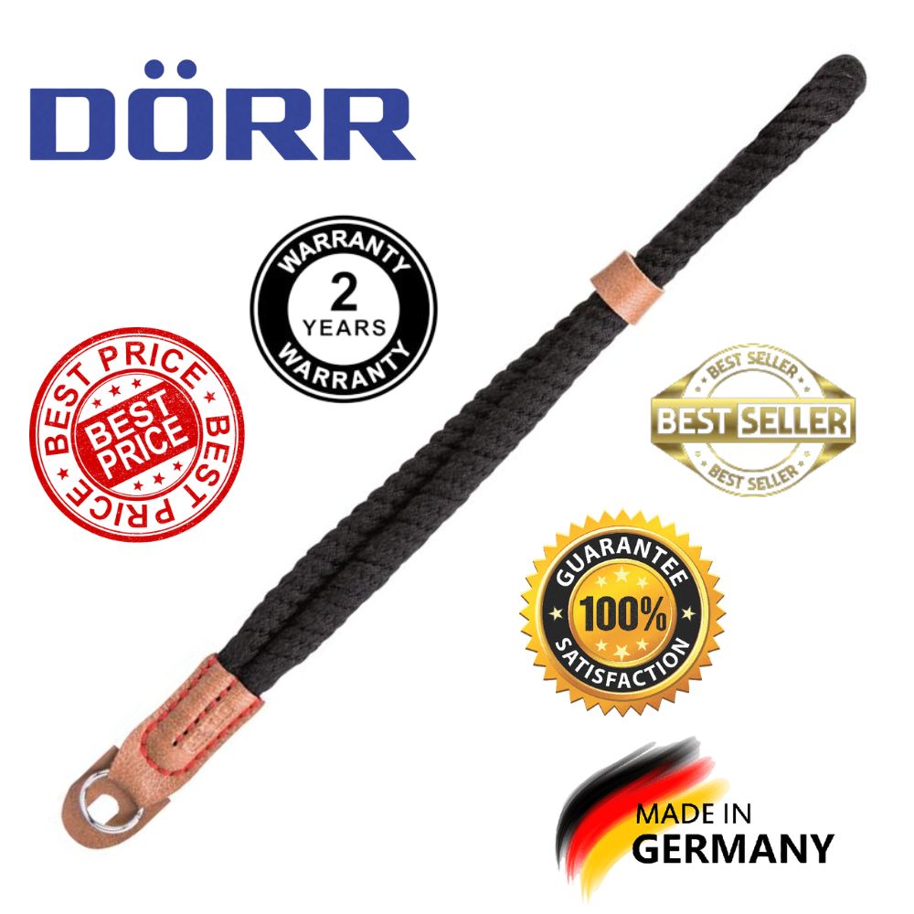 Dorr Rope Black Camera Wrist Strap