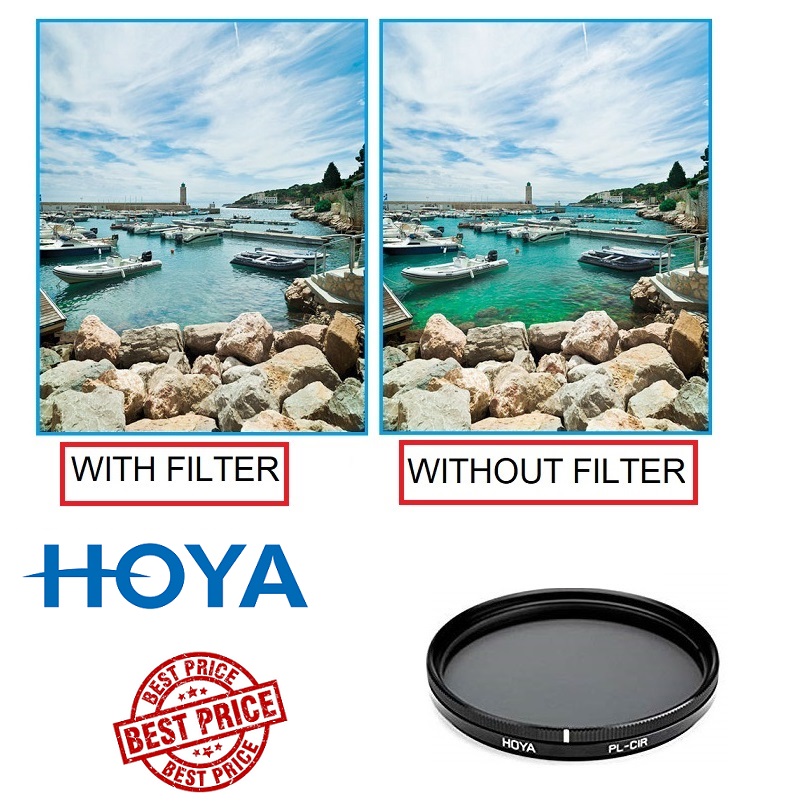 Hoya 46mm Circular Polarizing Glass Filter