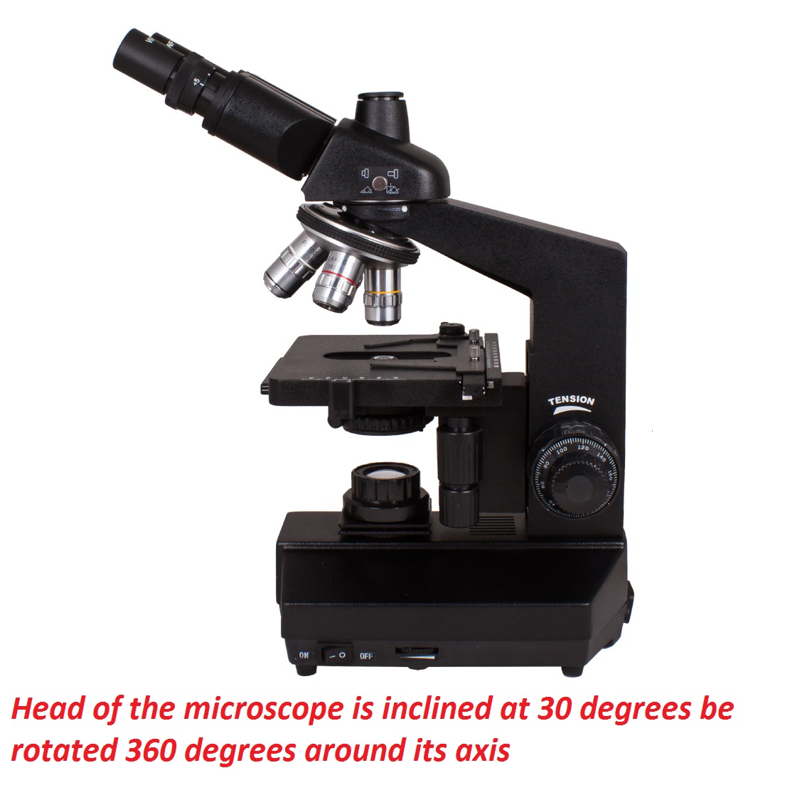 Levenhuk 870T Biological Trinocular Microscope
