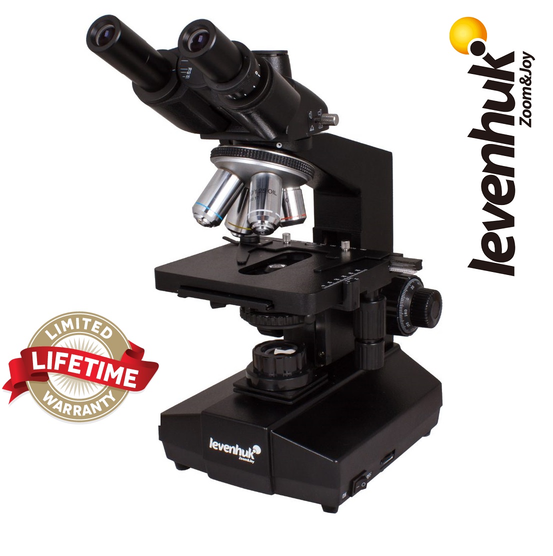 Levenhuk 870T Biological Trinocular Microscope