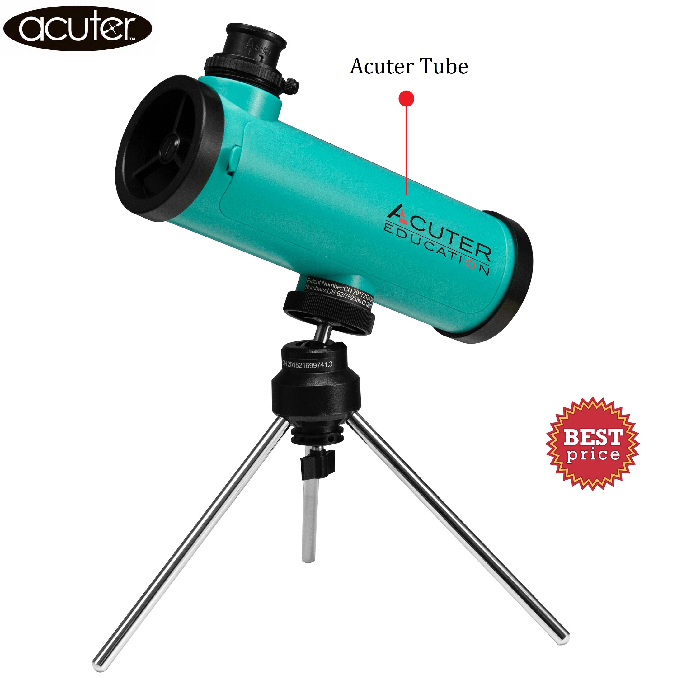 Acuter Newtony 50 - Newtonian Telescope Set - DIY Version
