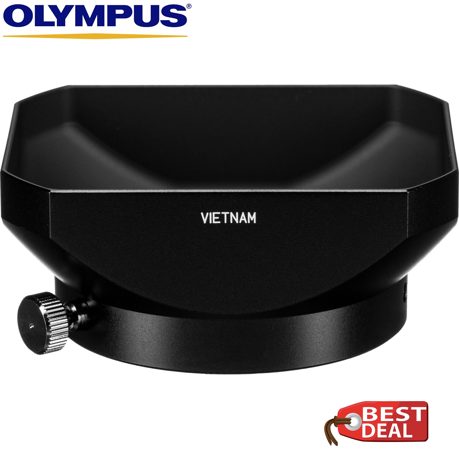 Olympus LH-48 Lens Hood for M.ZUIKO Digital ED 12mm f/2 Lens Black