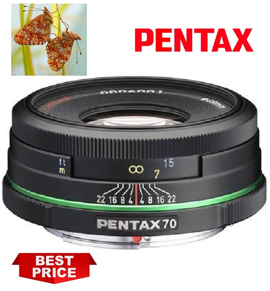 Pentax 70mm F2.4 SMCP-DA 70 Lens