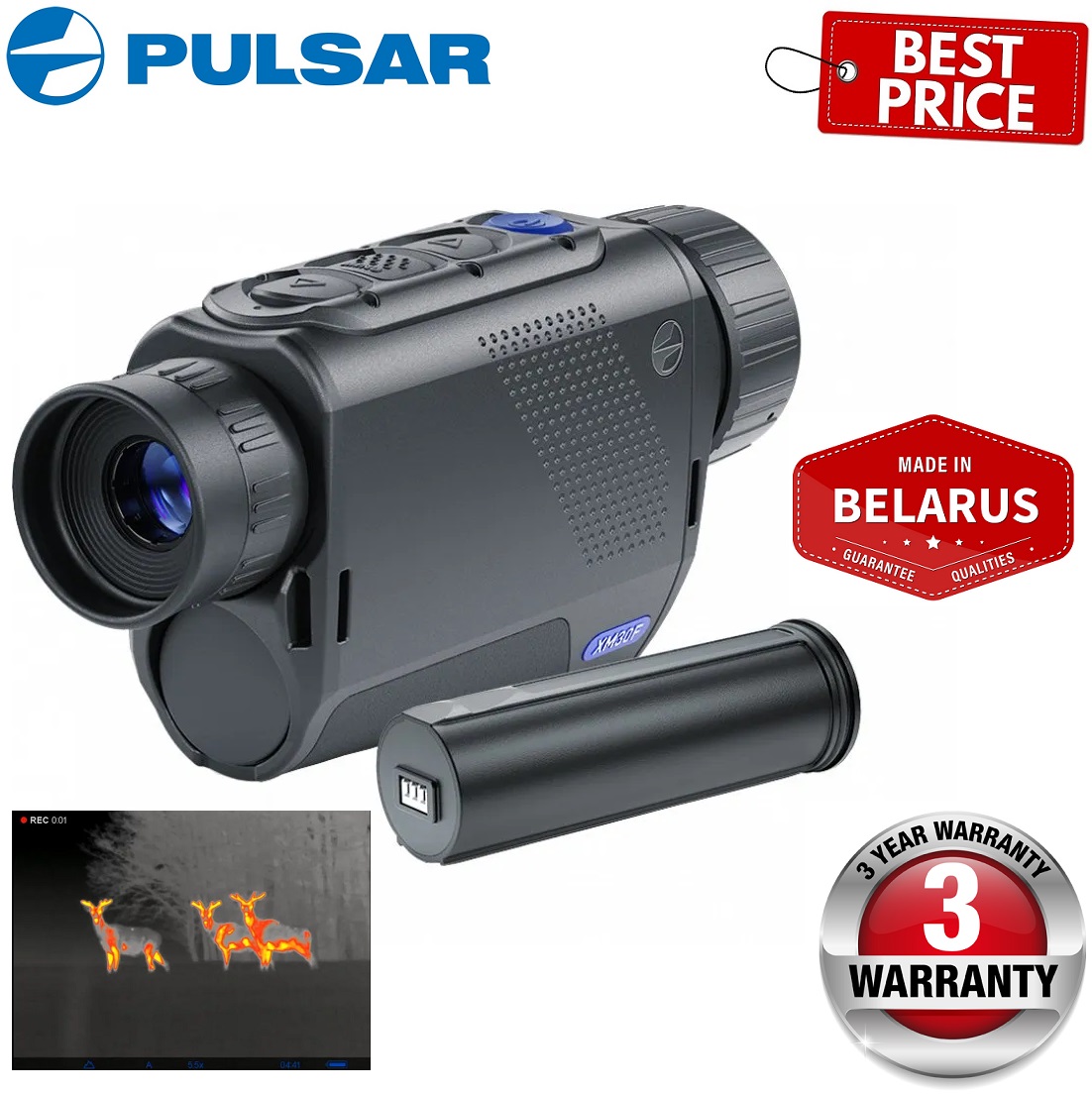 Pulsar Axion XM30F Thermal Imaging Monocular