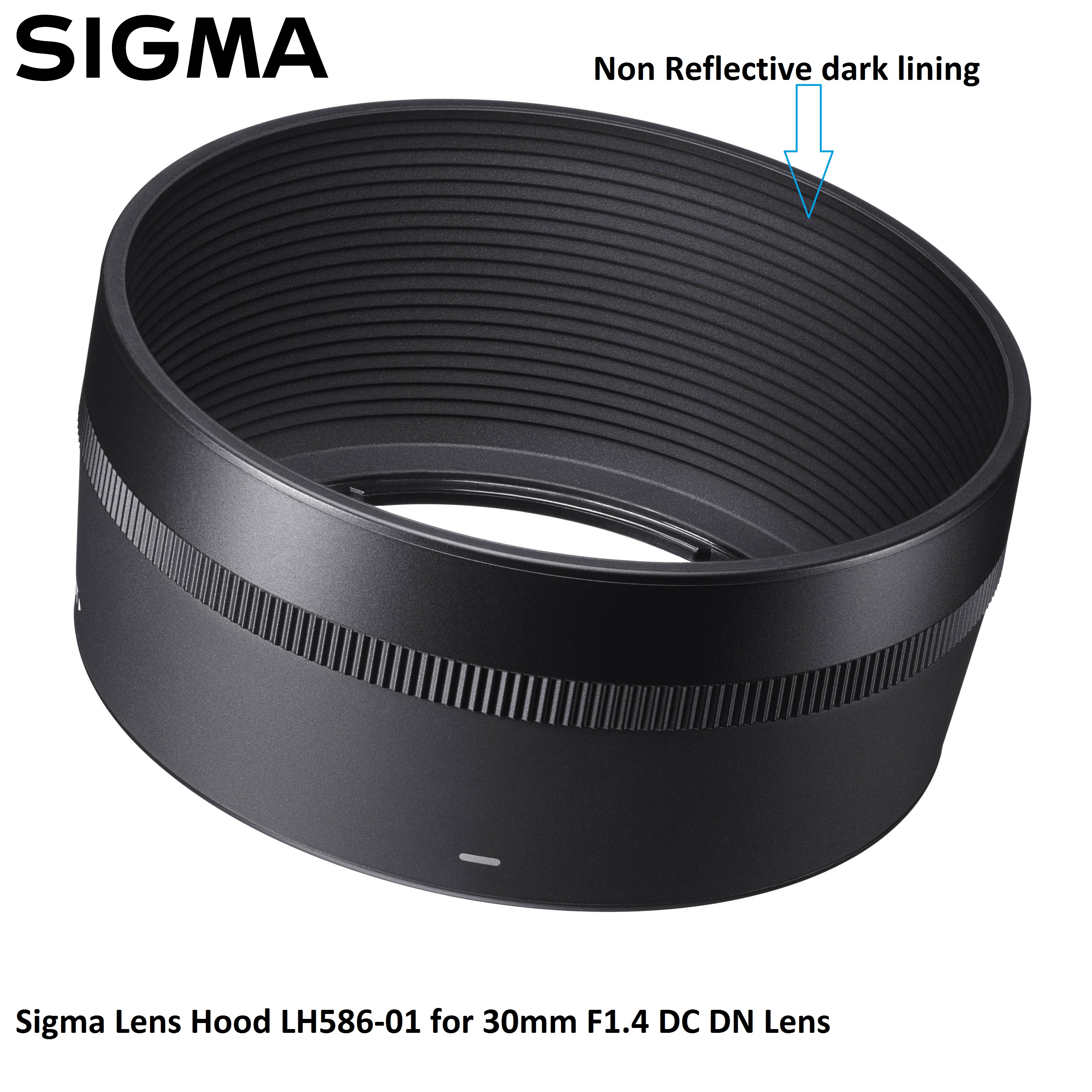 Sigma Lens Hood LH58601 for 30mm F1.4 DC DN
