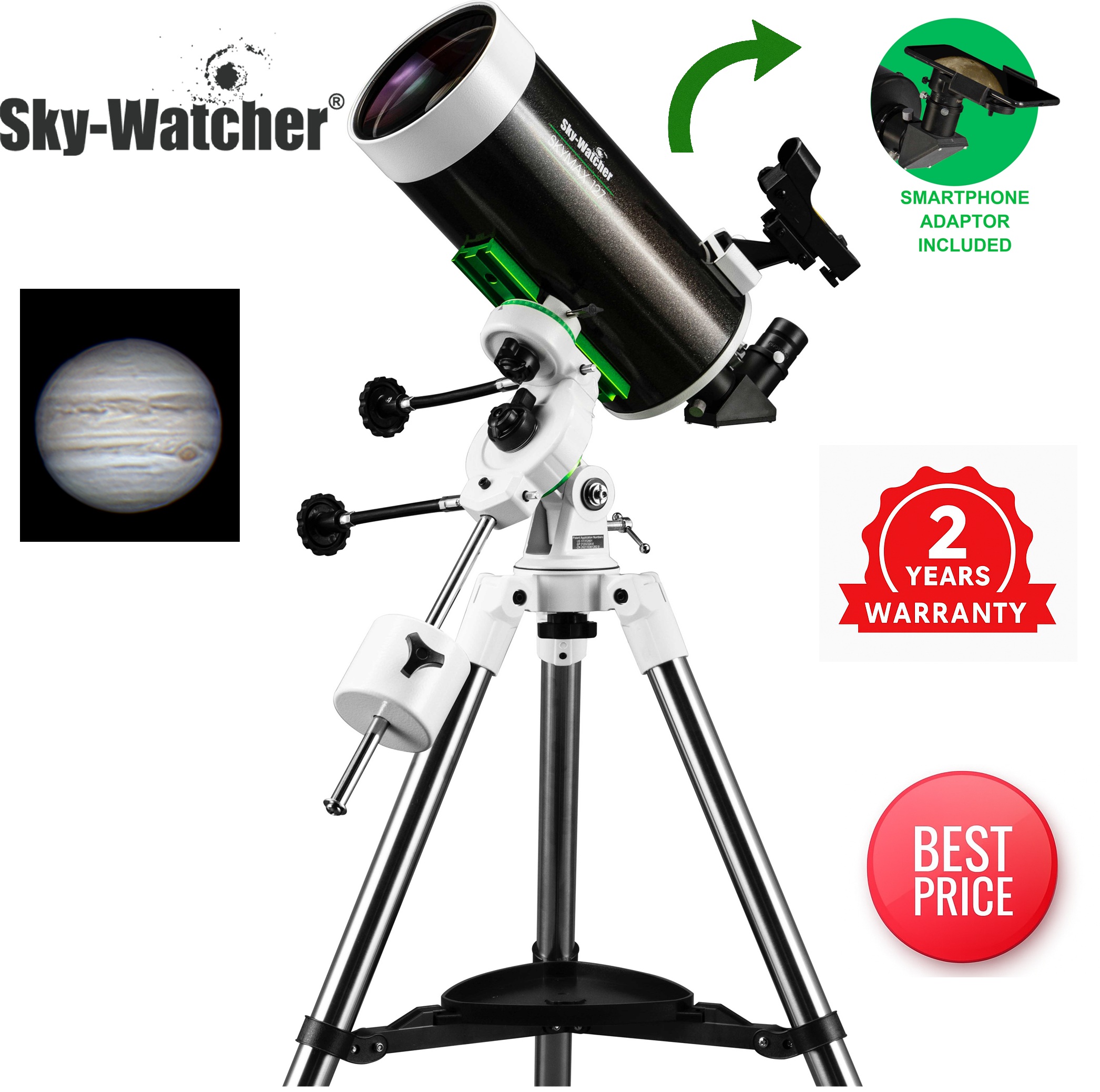 Sky-Watcher Starquest DX127MC 127mm f/11.8 Equatorial Telescope