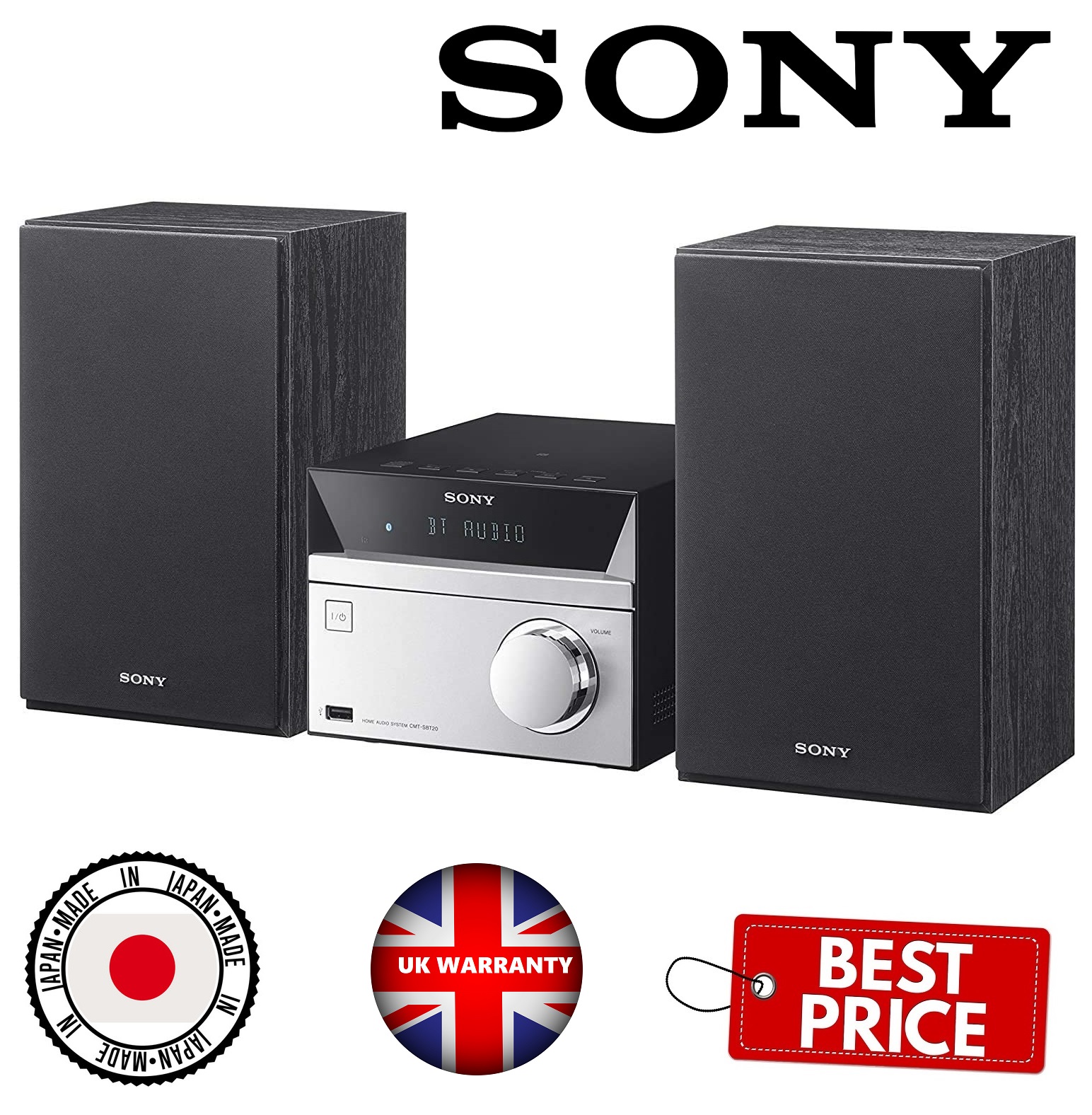 Sony CMTSBT20 Compact HiFi System