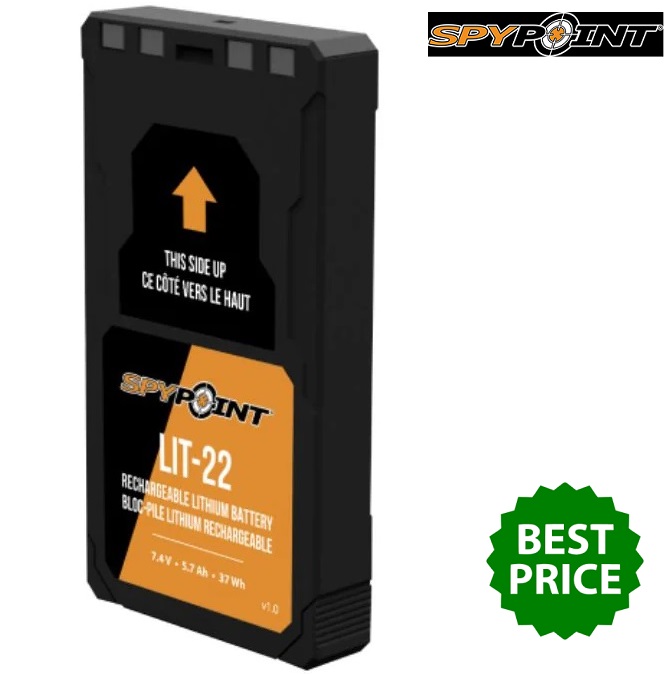 SpyPoint LIT-22 Lithium Battery Pack