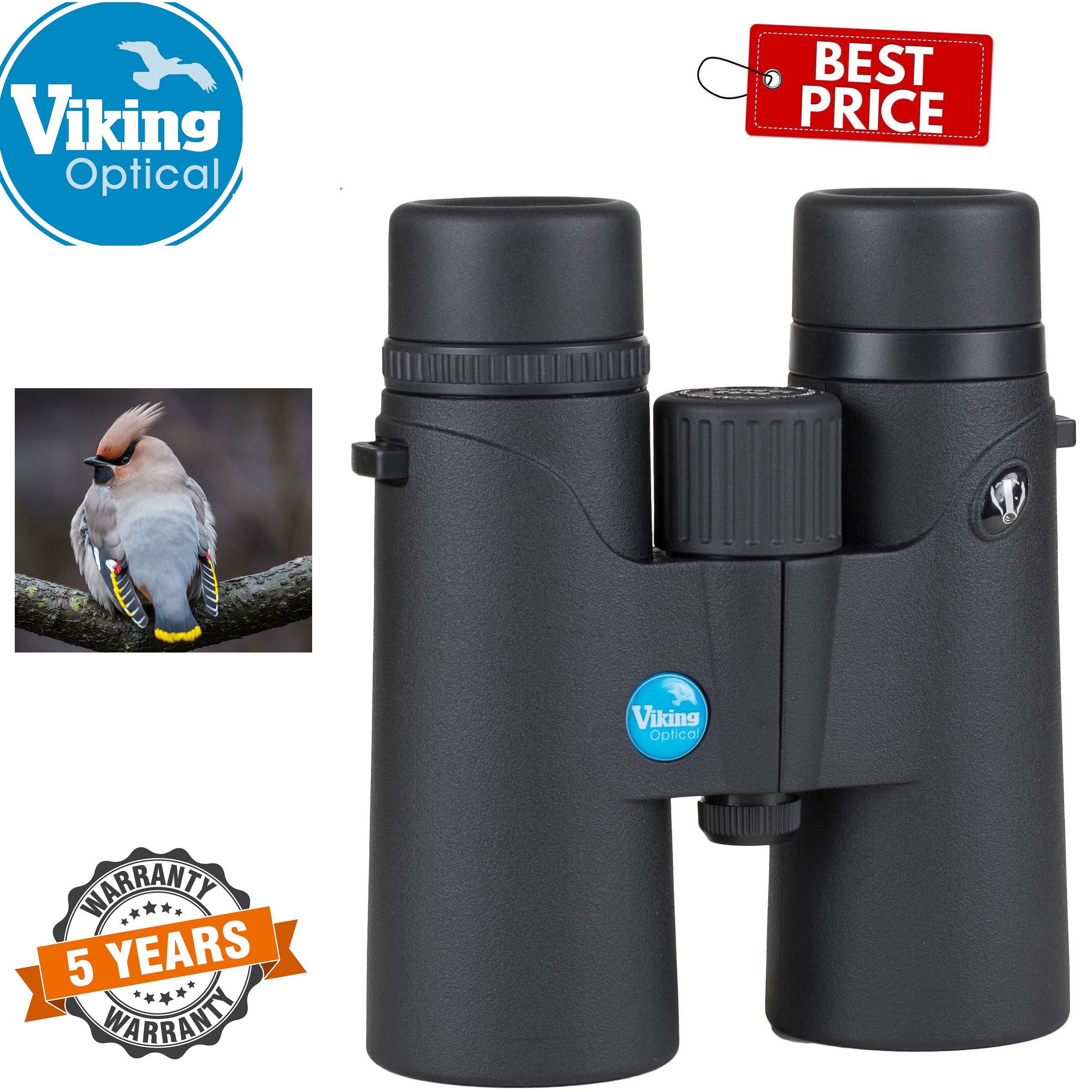 Viking 8x42 Badger Binocular