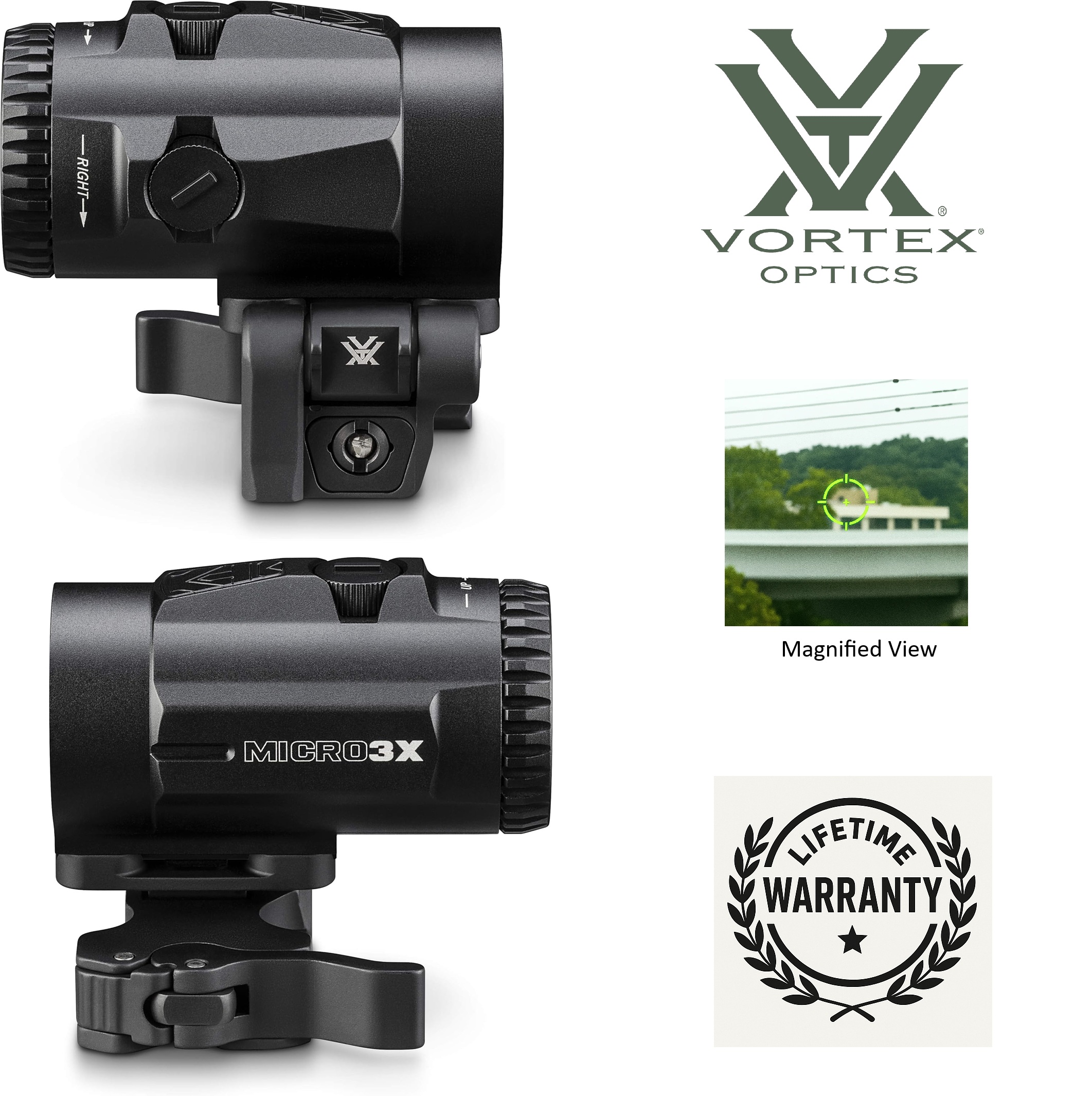 Vortex Micro 3x Magnifier