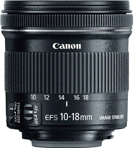 Canon EF-S 10-18mm F4.5-5.6 IS STM Ultra Wide Zoom Lens